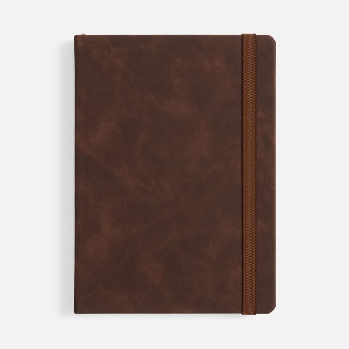Ежедневник Urban Hard, недатированный, коричневый