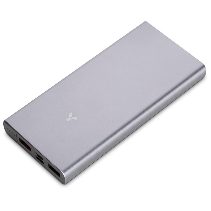 Внешний аккумулятор Accesstyle CHARCOAL II (10000 mAh), серебристый