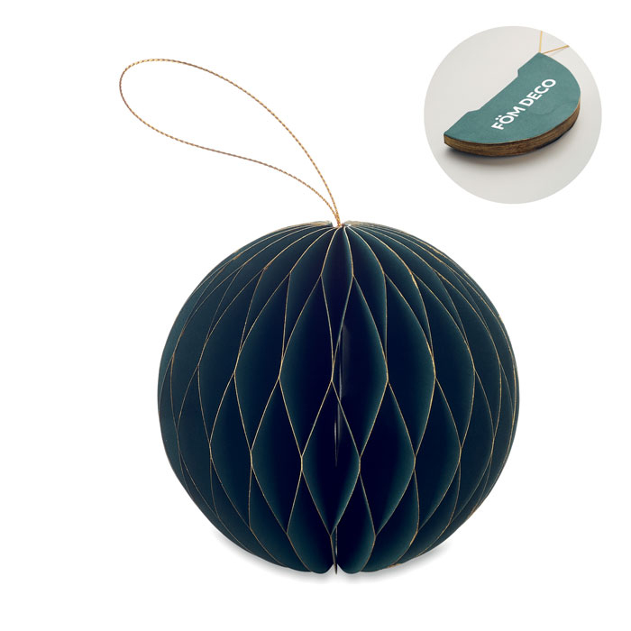 Foldable  XMAS bauble hanger зеленый