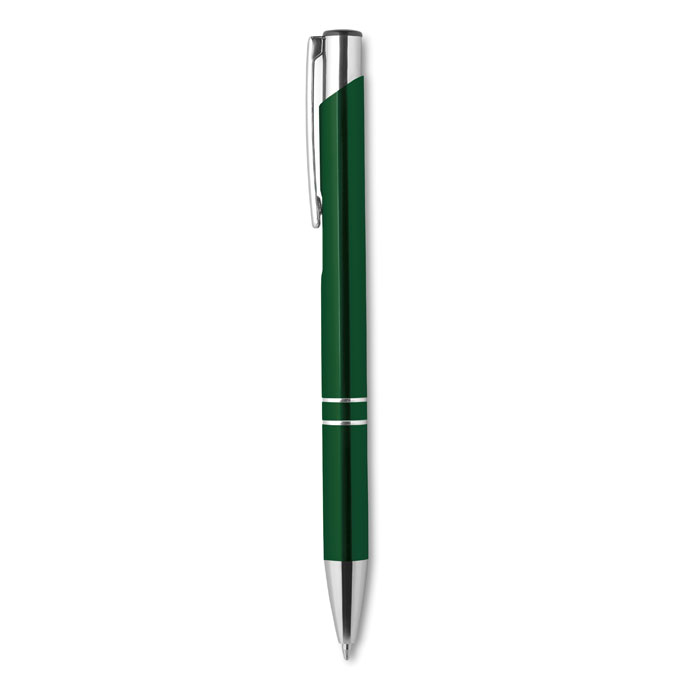 Recycled aluminium ball pen зеленый
