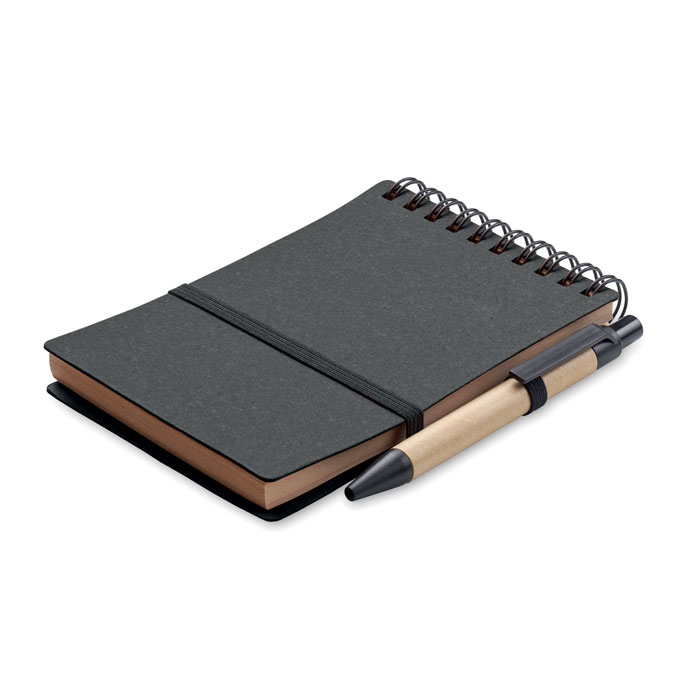 Блокнот каменный серый