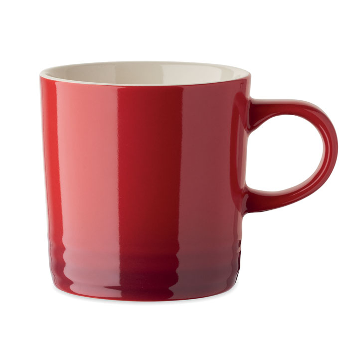 Ceramic mug 290ml красный