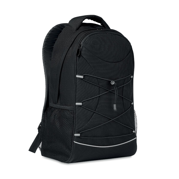 Рюкзак 600D из RPET черный