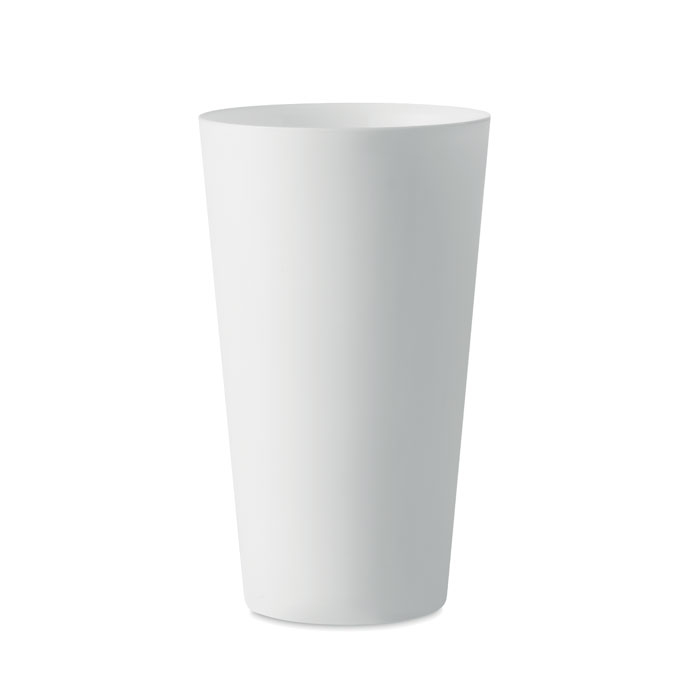 Reusable event cup 500ml белый