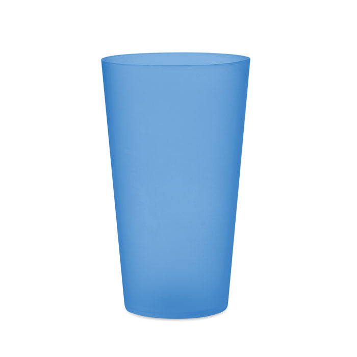 Reusable event cup 500ml прозрачно-голубой