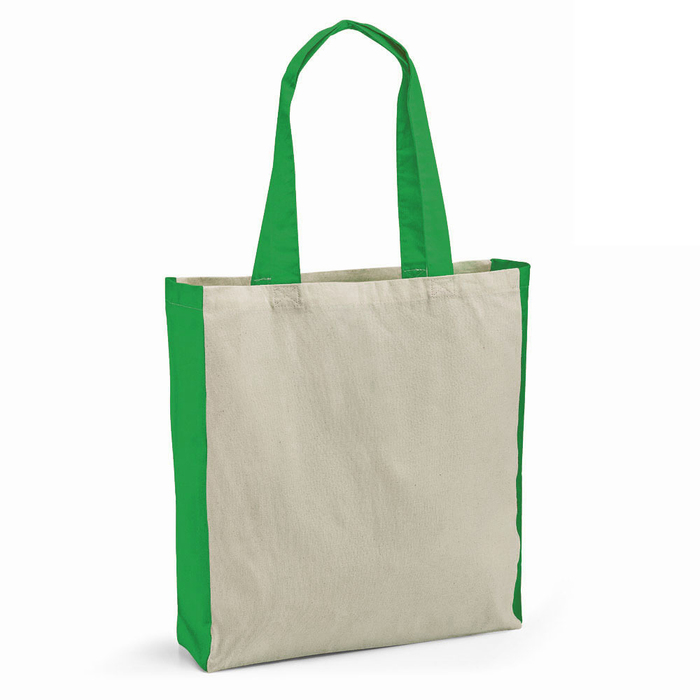 BAZAR. Сумка 140гр из 100% хлопка Зелёный