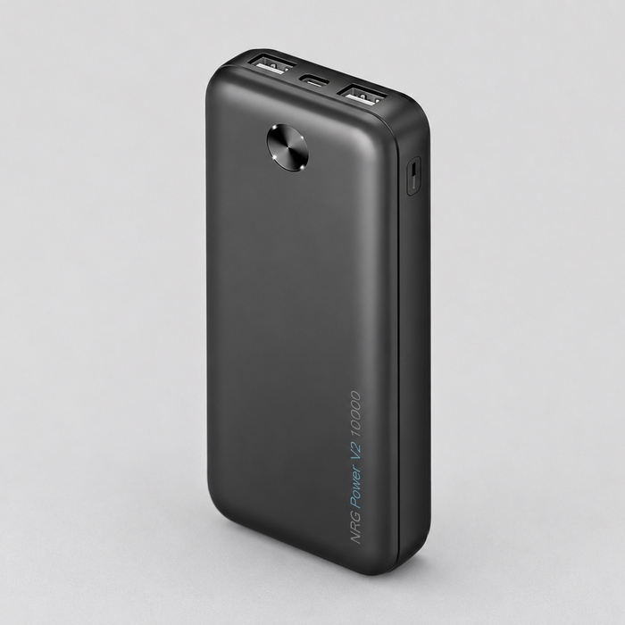 Внешний АКБ NRG Power V2 10000 мА-ч, 2A, 2xUSB