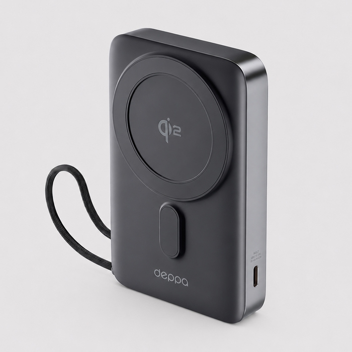 Внешний АКБ NRG MageSafe QI2 10000 мА-ч, 15Вт QI