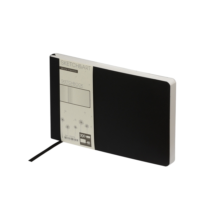 Скетчбук А5 «Sketch & Art» 200 г/м2, soft-touch