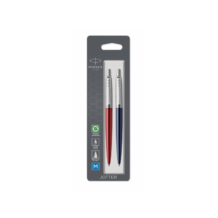 Набор Parker Jotter London: ручка гелевая, ручка шариковая