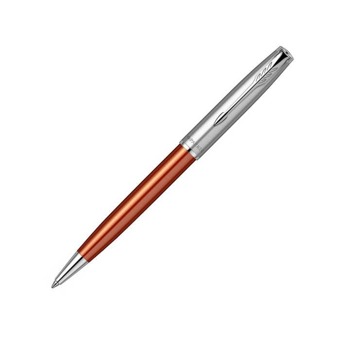 Ручка шариковая Parker «Sonnet Essentials Orange SB Steel CT»