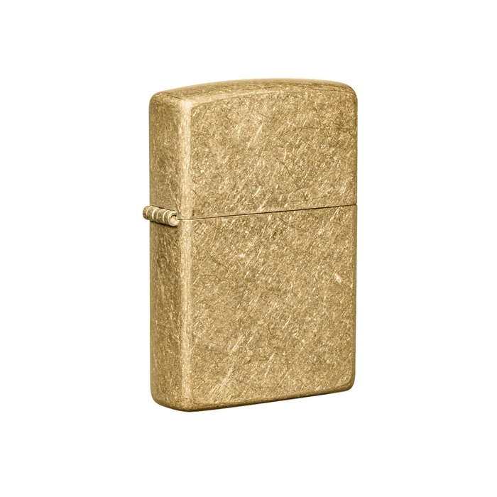 Зажигалка ZIPPO Classic с покрытием Tumbled Brass