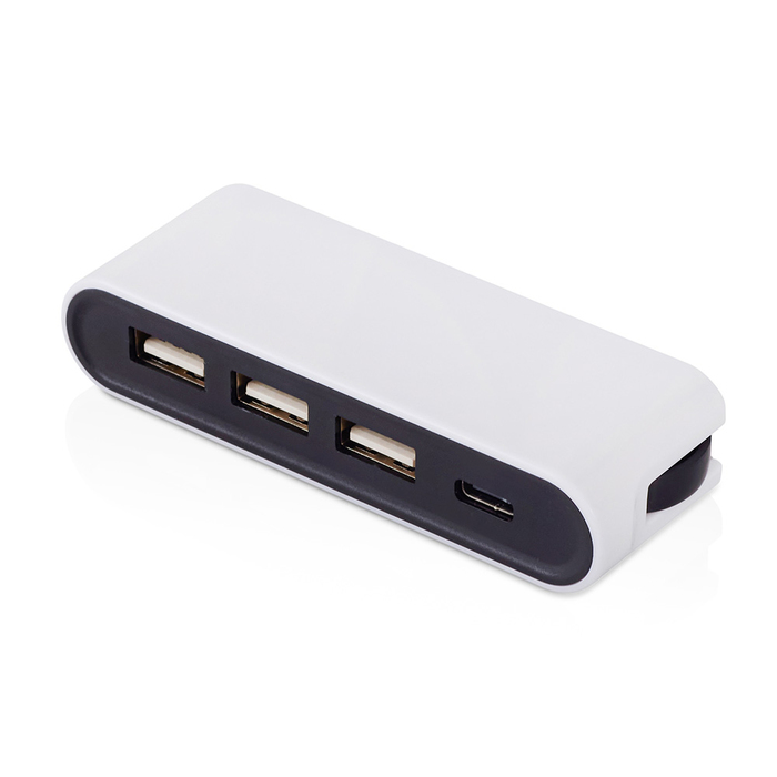 USB-хаб «Hubix» с коннектором 2-в-1 USB-C и USB-A, 2.0