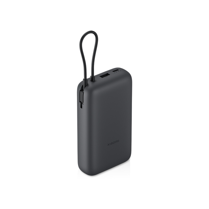 Внешний аккумулятор с встроенным кабелем Xiaomi Power Bank (Integrated Cable), 20000 мАч