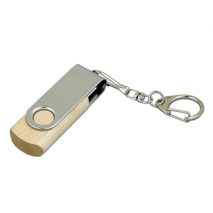USB 2.0- флешка промо на 4 Гб с поворотным механизмом