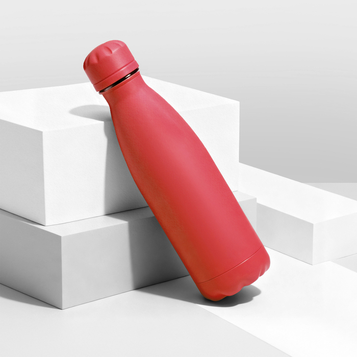 Вакуумная термобутылка «Vacuum bottle C1», soft touch, 500 мл