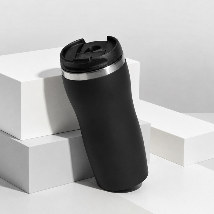 Термокружка «Double wall mug С1» soft-touch, 350 мл