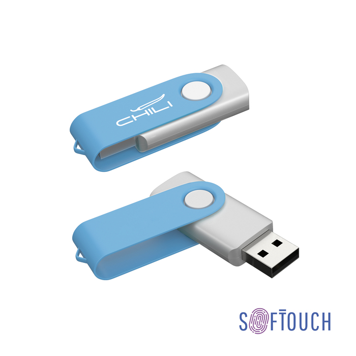 Флеш-карта "Vostok", объем памяти 16GB, покрытие soft touch#