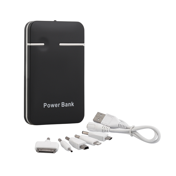 Зарядное устройство "Кругосветка" 5000 mAh, черный#