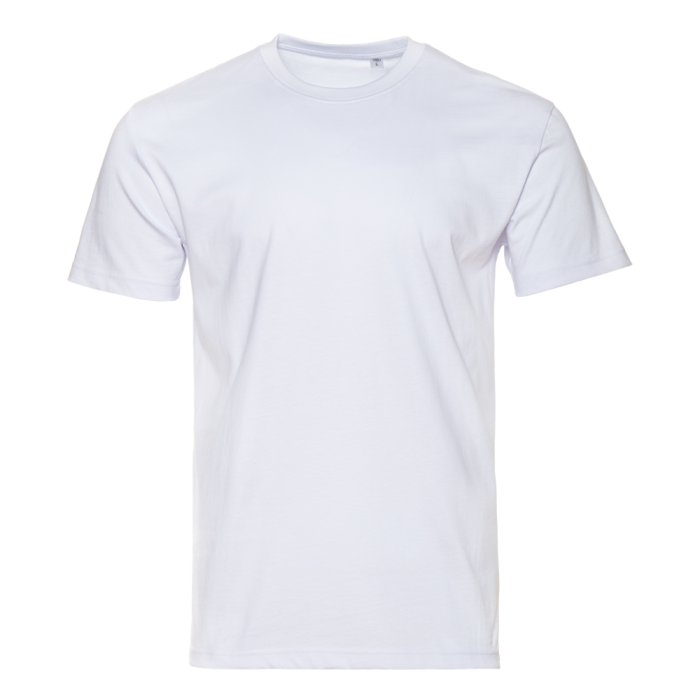 Футболка мужская STAN хлопок 180, 08, Белый,  (10/1)  (44/XS)
