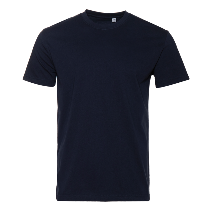 Футболка мужская STAN хлопок 180, 08, Тёмно-синий,  (46)  (44/XS)