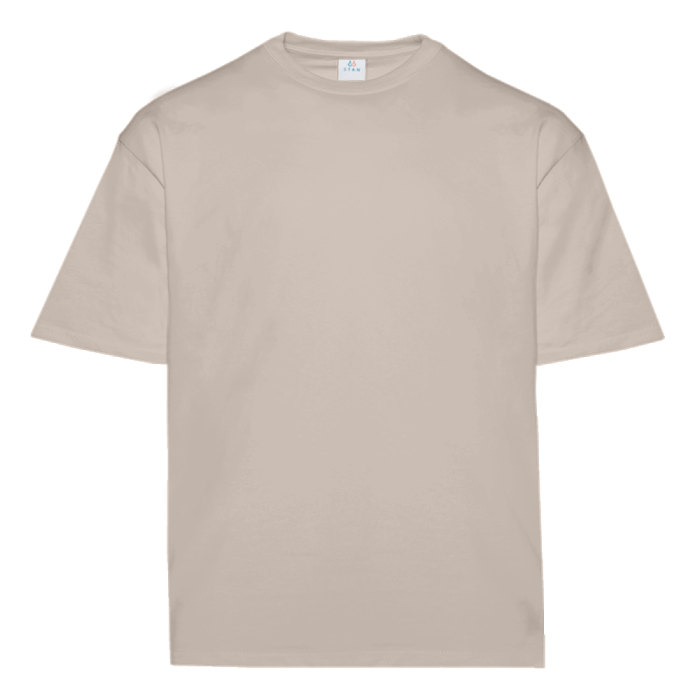 Футболка унисекс оверсайз STAN хлопок 240, 56, Песочный бежевый,  (541)  (44/XS)