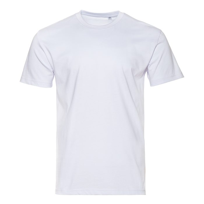 Футболка унисекс STAN хлопок 180, 08U, Белый,  (10/1)  (44/XS)