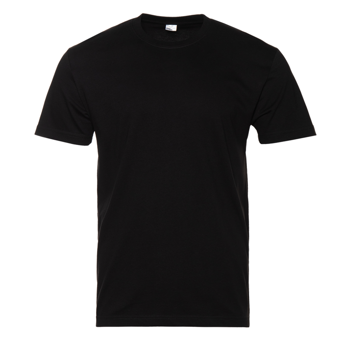 Футболка унисекс STAN хлопок 180, 08U, Чёрный,  (20)  (44/XS)