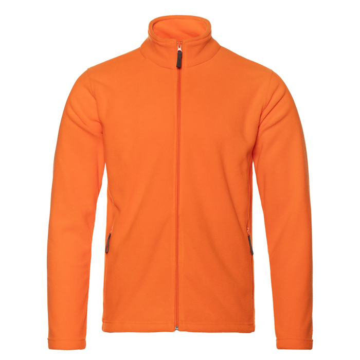 Толстовка унисекс STAN на молнии микрофлис 200, 21, Оранжевый,  (28/1)  (52/XL)