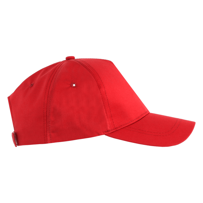 Бейсболка STAN 5 клиньев хлопок, 150, 13, Красный,  (14)  (56-58/ONE SIZE)