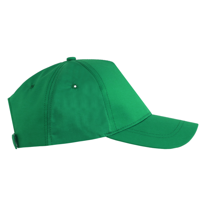 Бейсболка STAN 5 клиньев хлопок, 150, 13, Зелёный,  (30)  (56-58/ONE SIZE)