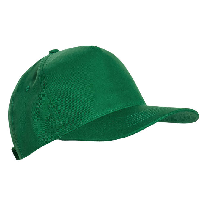 Бейсболка STAN 5 клиньев полиэстер 150, 10P, Зелёный,  (30)  (56-58/ONE SIZE)
