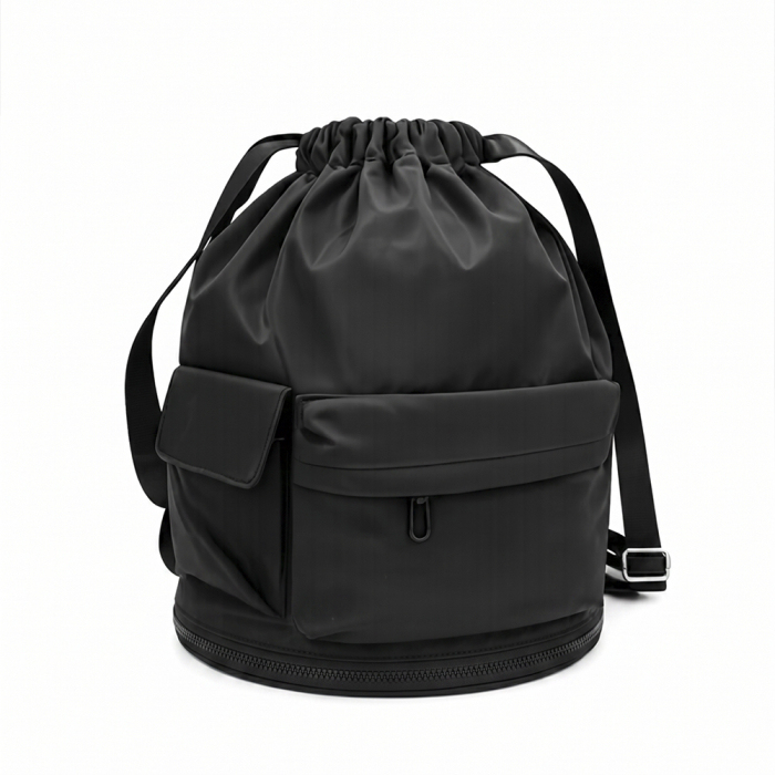 Рюкзак-мешок 142, Чёрный,  (20)  (ONE SIZE)