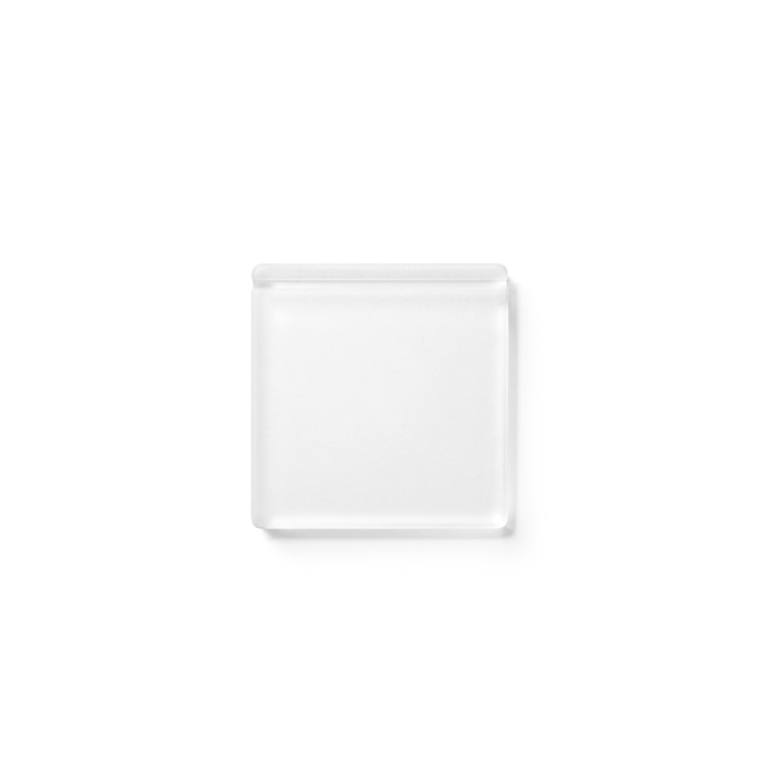 Шеврон ПВХ квадратный 30*30*2, 105, Чёрный,  (20)  (30*30*2 мм/ONE SIZE)