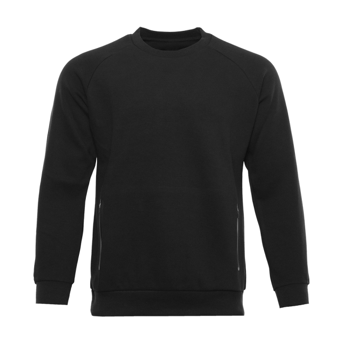 Свитшот унисекс хлопок/эластан 320, И54, Чёрный,  (20)  (44/XS)