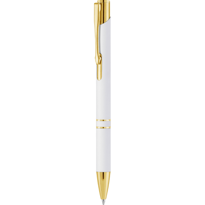 Ручка KOSKO SOFT GOLD MIRROR Белая 1009.07