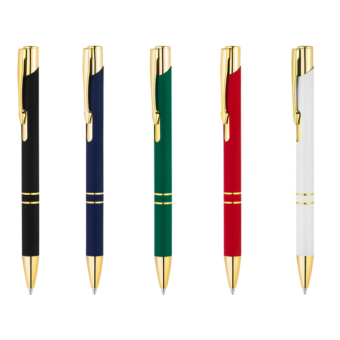 Ручка KOSKO SOFT GOLD Красная 1029.03